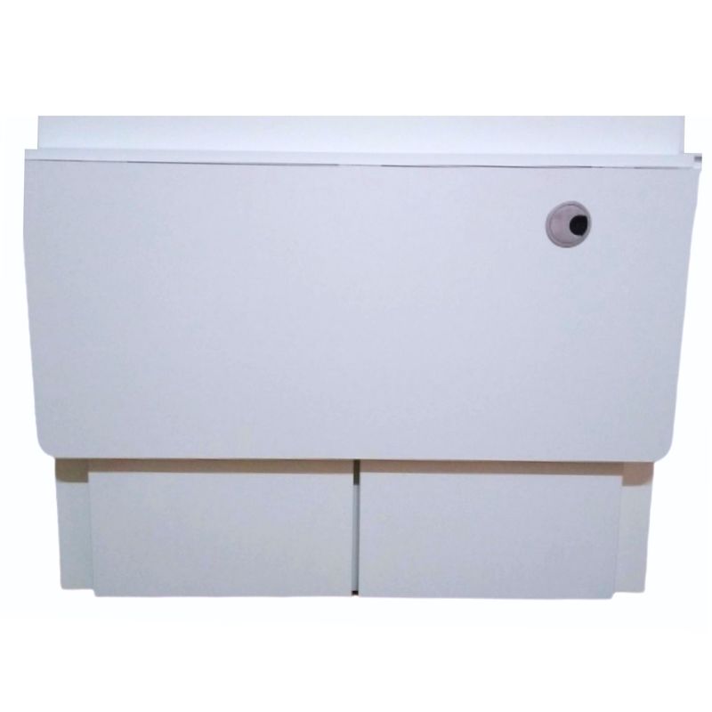 GENERICO - Escritorio plegable Windows 100 cm Blanco
