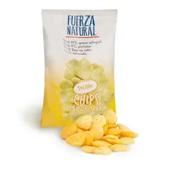 FUERZA NATURAL - Pack 6 Chips Sal de Mar Snack Sabor Tocino