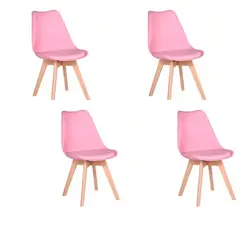 CORI CORI - Pack 4 Sillas Tulip Rosa