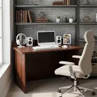 Escritorio plegable Windows 100 cm Teca