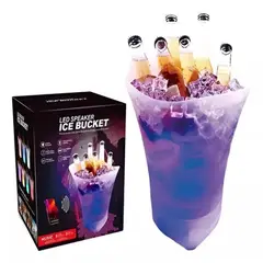 GENERICO - Hielera Parlante Cubetera Led Bluetooth Grande 7l Musical