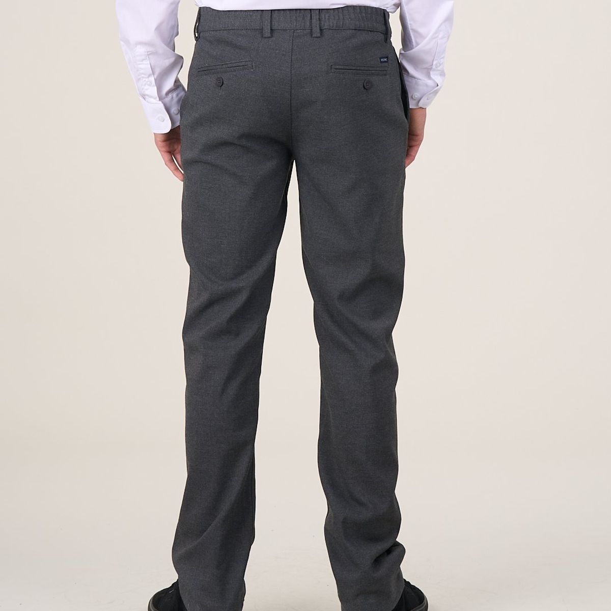 POLEMIC - Pantalon Escolar pretina elasticada S a XXL POLEMIC