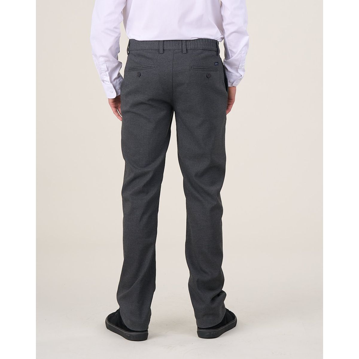 POLEMIC - Pantalon Escolar pretina elasticada S a XXL POLEMIC