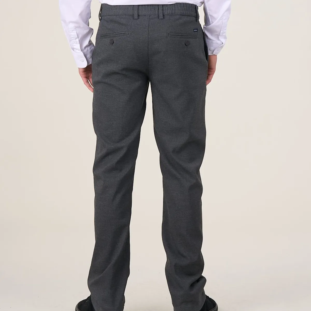 POLEMIC - Pantalon Escolar pretina elasticada T12 a T18 Polemic