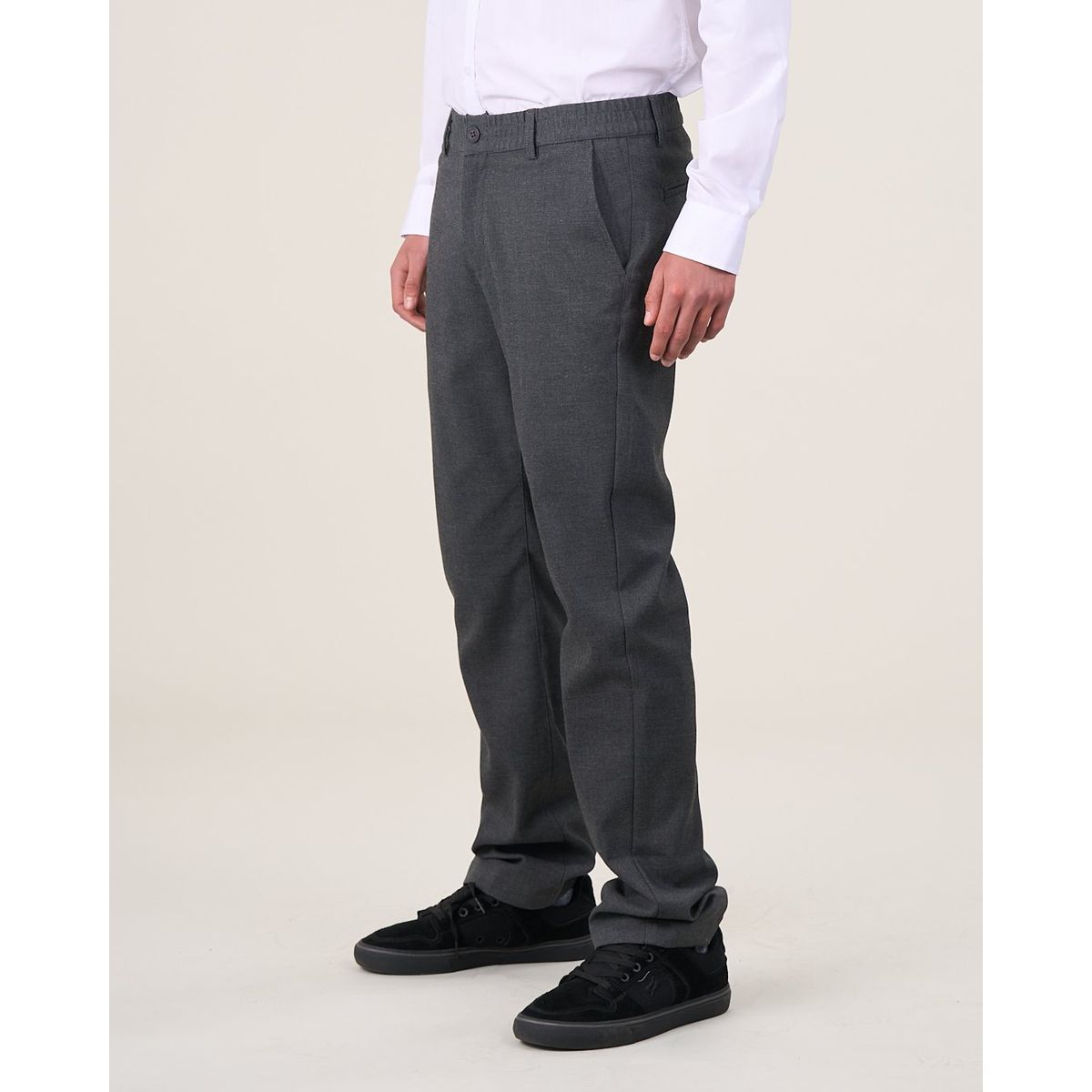 POLEMIC - Pantalon Escolar pretina elasticada T12 a T18 Polemic