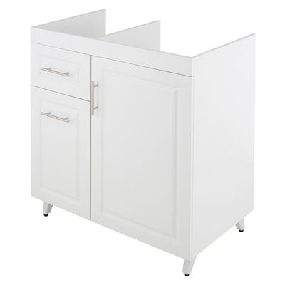 Imagen 2 del producto Mueble base para lavaplato PVC-PI-80 Blanco 80x90x47cm