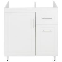 Mueble base para lavaplato PVC-PD-80 Blanco 80x90x47cm