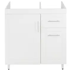 DOMSA - Mueble base para lavaplato PVC-PD-80 Blanco 80x90x47cm