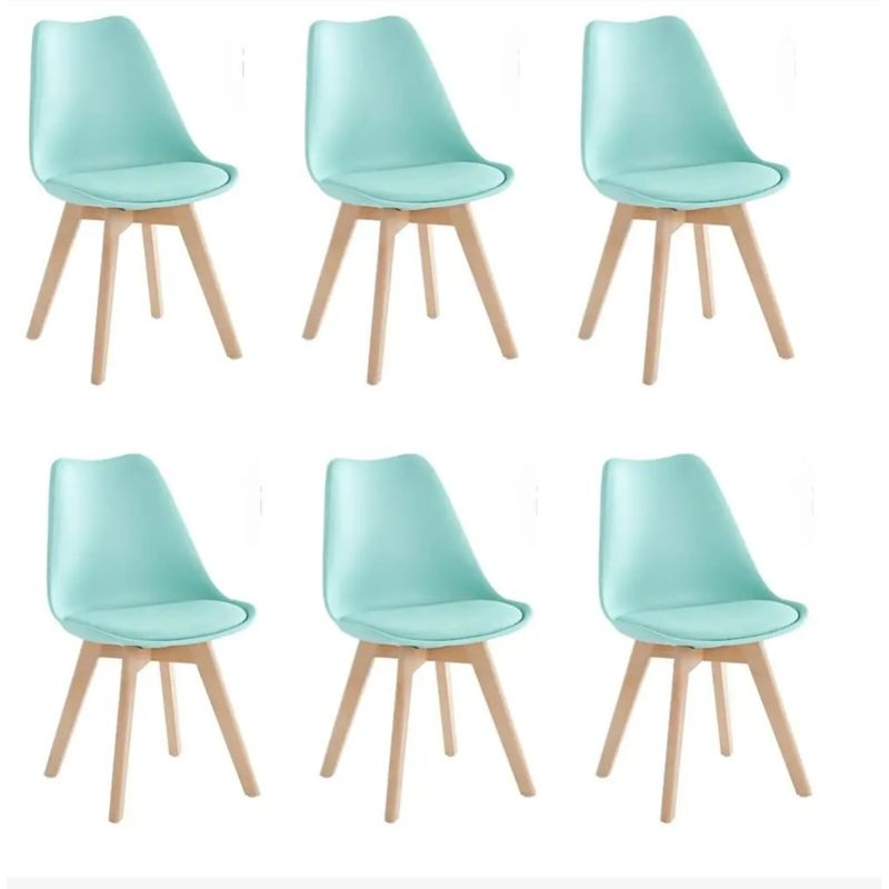 CORI CORI - Pack 6 Sillas Tulip Menta