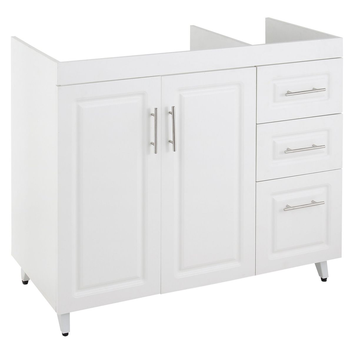 DOMSA - Mueble base para lavaplato Domsa PVC-PD-100 Blanco 100x90x47cm