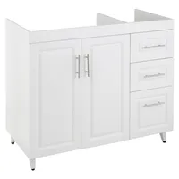 Mueble base para lavaplato PVC-PD-100 Blanco 100x90x47cm