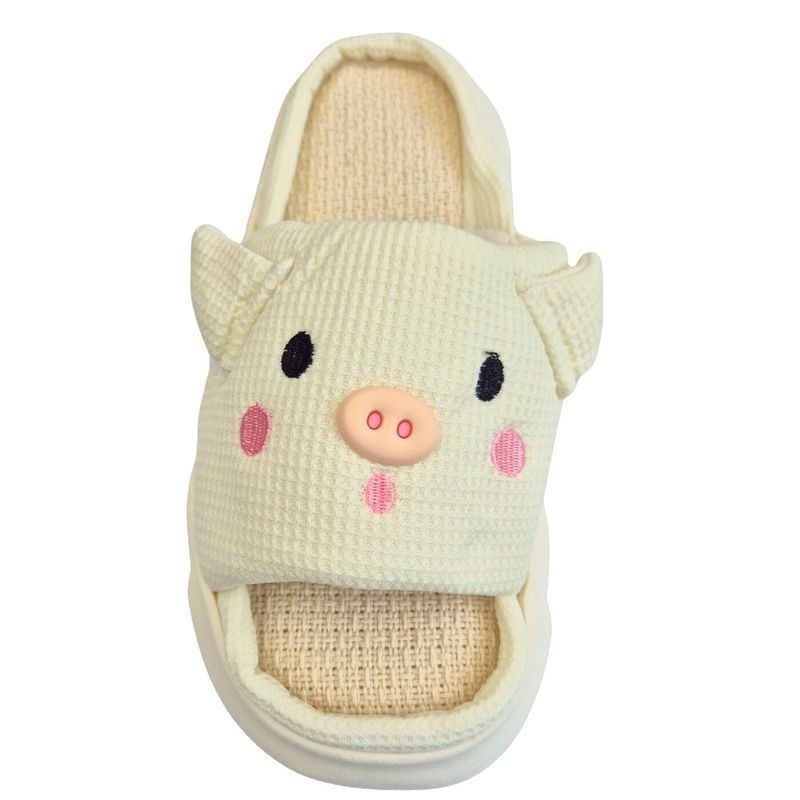MPROPIA - Pantufla Premium Zapato Chala Descanso Confortable Mujer Chanchito 568
