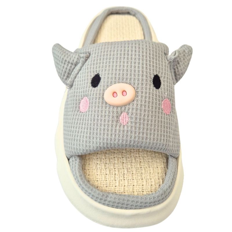 MPROPIA - Pantufla Premium Zapato Chala Descanso Confortable Mujer Chanchito 568
