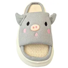 MPROPIA - Pantufla Premium Zapato Chala Descanso Confortable Mujer Chanchito 568