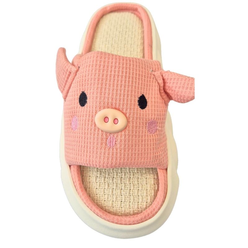 MPROPIA - Pantufla Premium Zapato Chala Descanso Confortable Mujer Chanchito 568