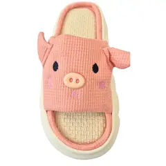 MPROPIA - Pantufla Premium Zapato Chala Descanso Confortable Mujer Chanchito 568