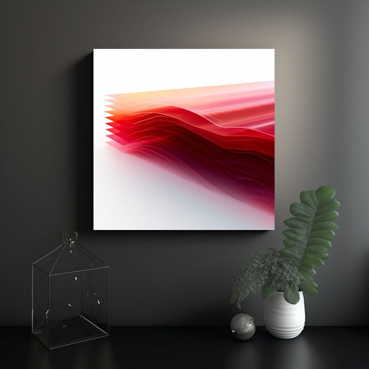 GENERICO - Pinturas De Decoración De Arte Abstracto Moderno 60x60 Cm