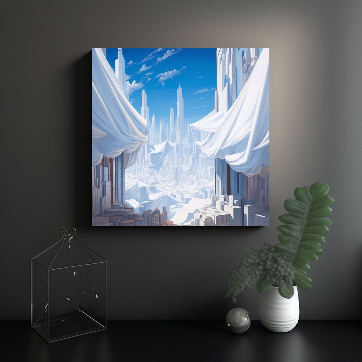 GENERICO - Pinturas Decorativas Digitales: Elegante Y 70x70 Cm