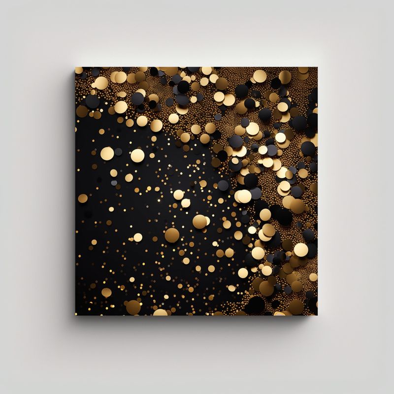 GENERICO - Pintura Vanguardia Llamativa: Tela Bastidor 60x60 Cm