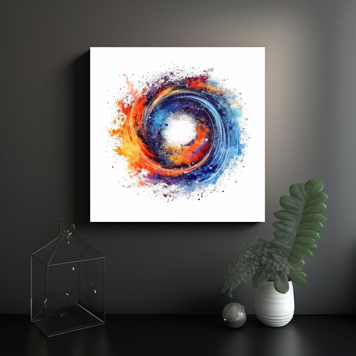 GENERICO - Pinturas Decorativas Estilo Fantasía Y 70x70 Cm