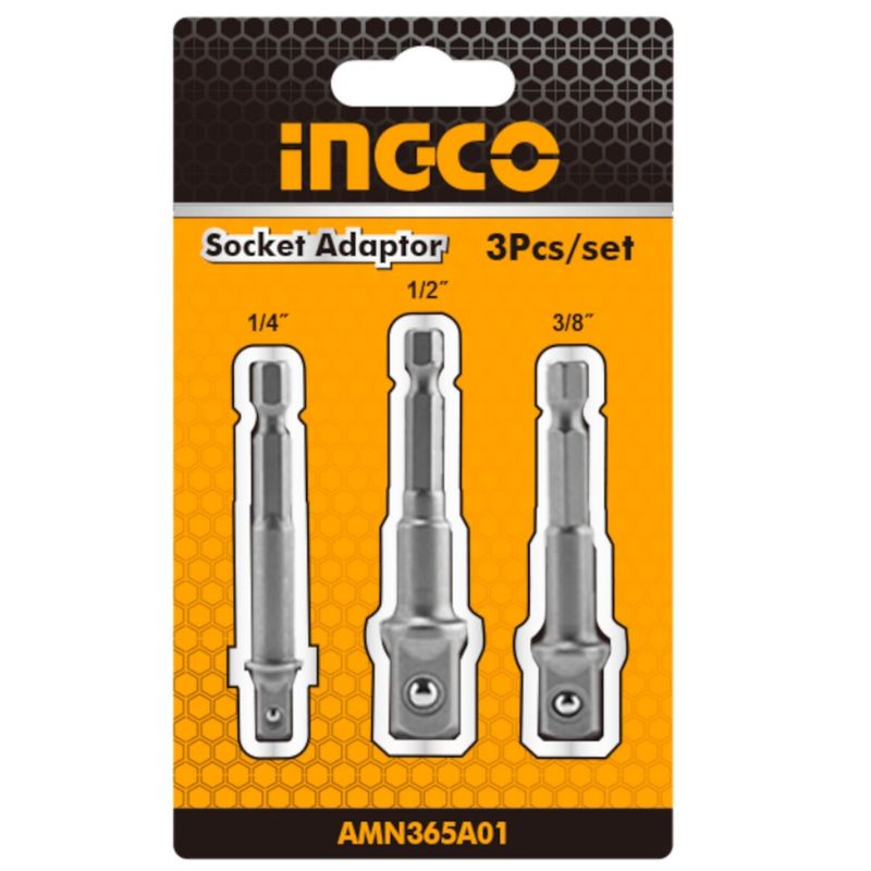 INGCO - ADAPTADORES DE DADO DE IMPACTO 3PCS
