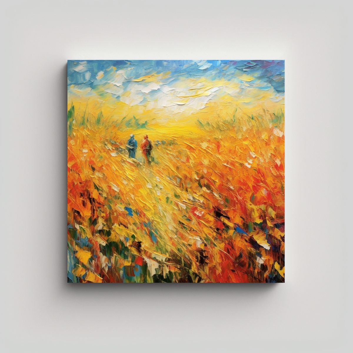 GENERICO - Pinturas Abstractas Modernas Brillantes De La 60x60 Cm