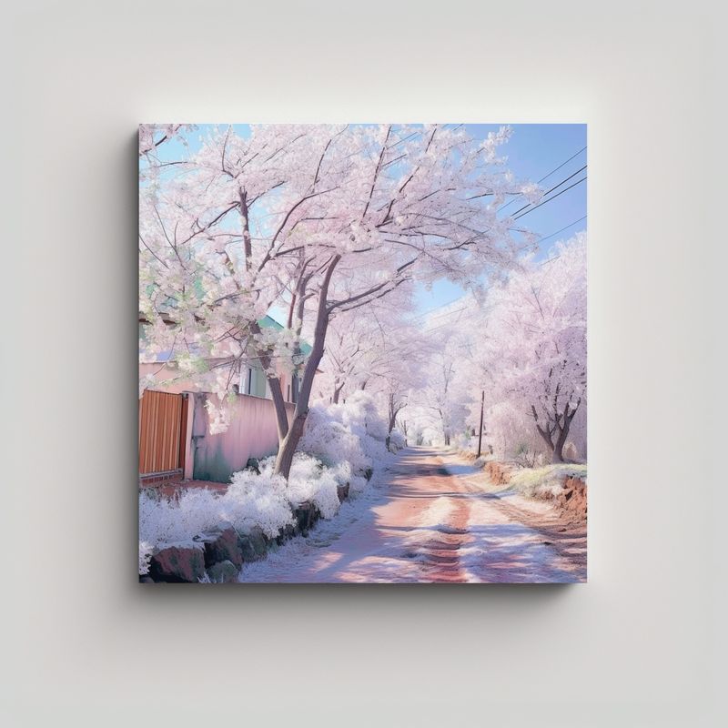 GENERICO - Pinturas Decorativas De Naturaleza Impresionante 70x70 Cm