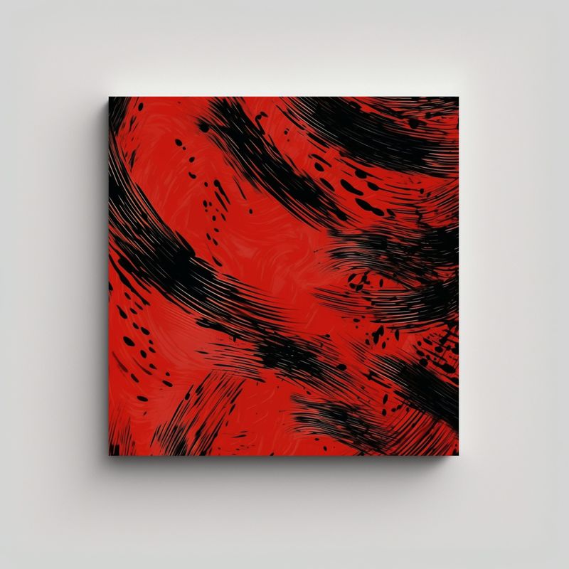 GENERICO - Pinturas Decorativas Con Hermoso Patrón Chino 50x50 Cm