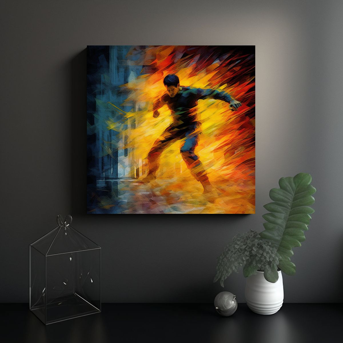 GENERICO - Impresionista Fotografía De La Belleza Natural 90x90 Cm