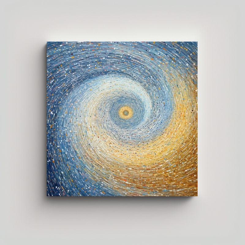 GENERICO - Pinturas De Decoración Celestial Inspiradora: 80x80 Cm