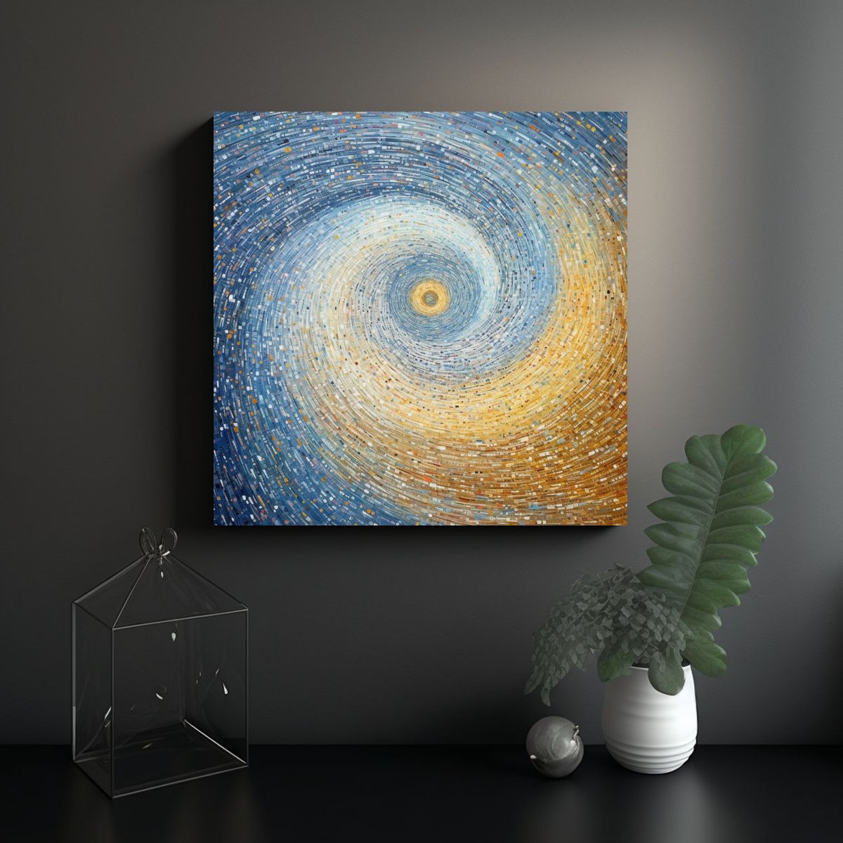 GENERICO - Pinturas De Decoración Celestial Inspiradora: 50x50 Cm