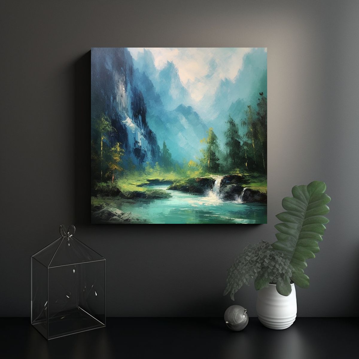 GENERICO - Paisajes Naturales Impresionantes: Composición 50x50 Cm