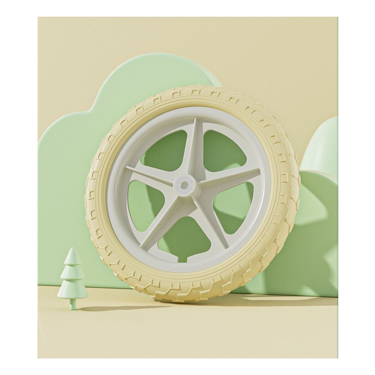 BABYLUNA - Bicicleta de Equilibrio para Niños Sin Pedales Verde