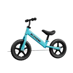 BABYLUNA - Bicicleta de Equilibrio para Niños Sin Pedales Azul