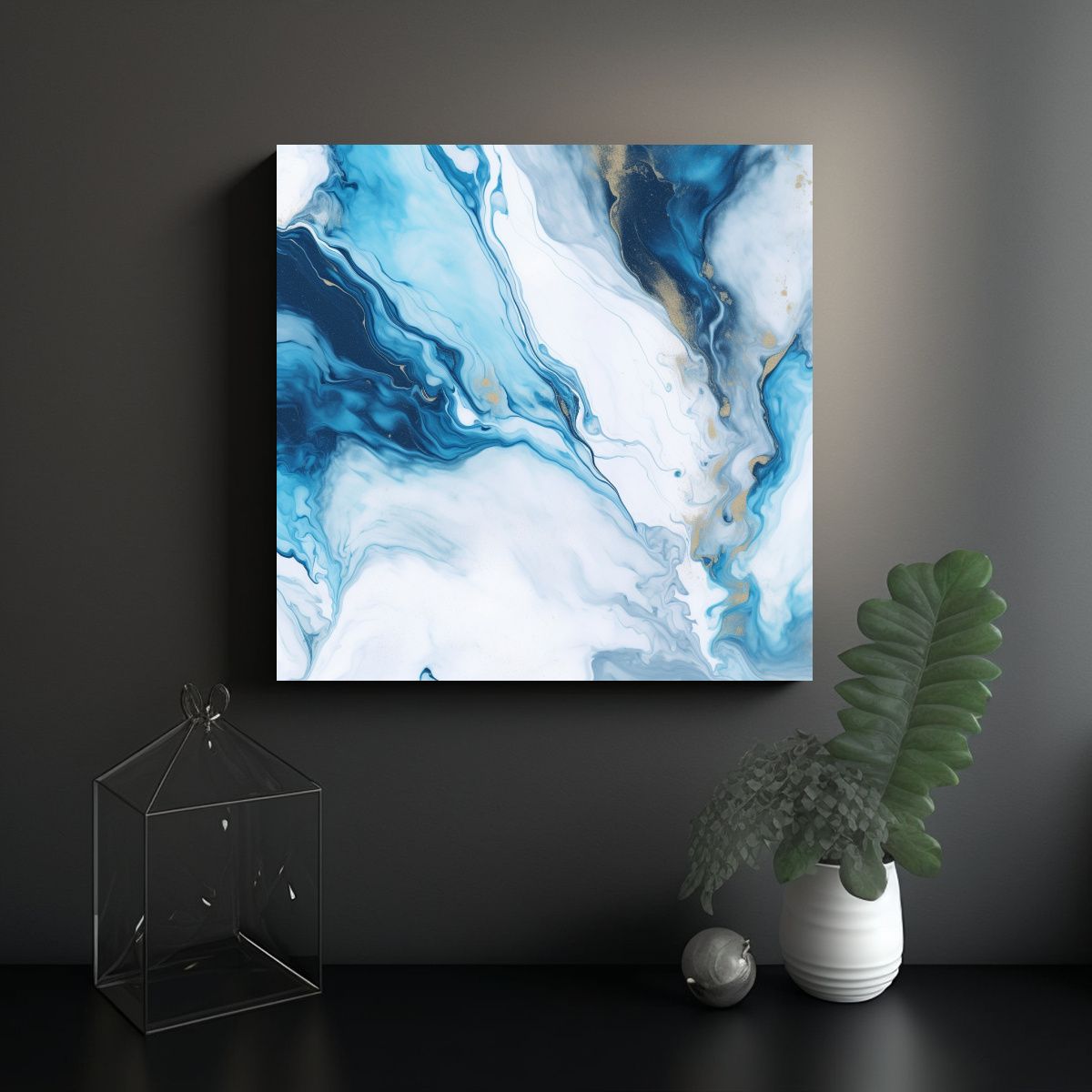 GENERICO - Pinturas Decorativas De Mármol Frío Con Diseño 50x50 Cm