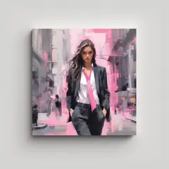 GENERICO - Pinturas Decorativas Inspiradas En El Arte Urbano 60x60 Cm