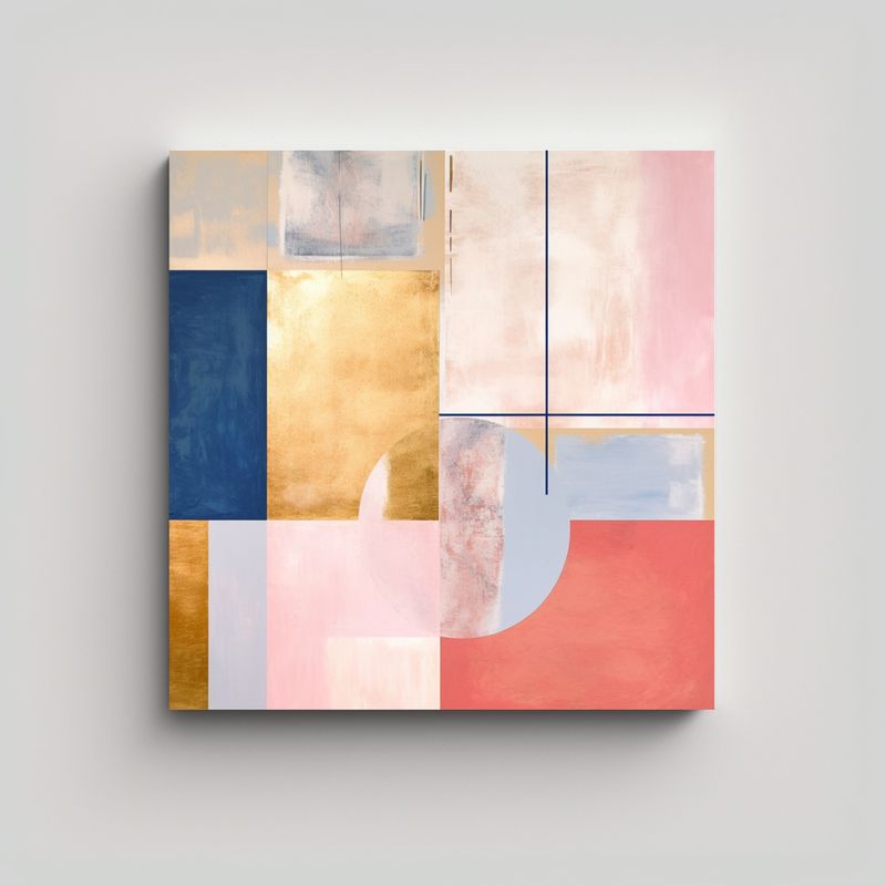 GENERICO - Diseño De Cubierta Textura Abstracta Para Acta 50x50 Cm