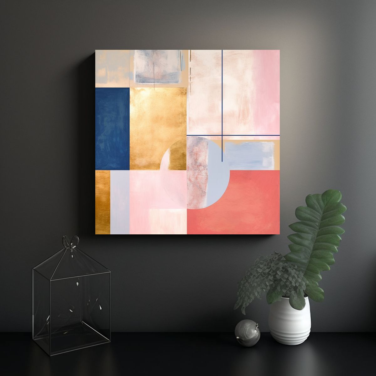 GENERICO - Diseño De Cubierta Textura Abstracta Para Acta 50x50 Cm