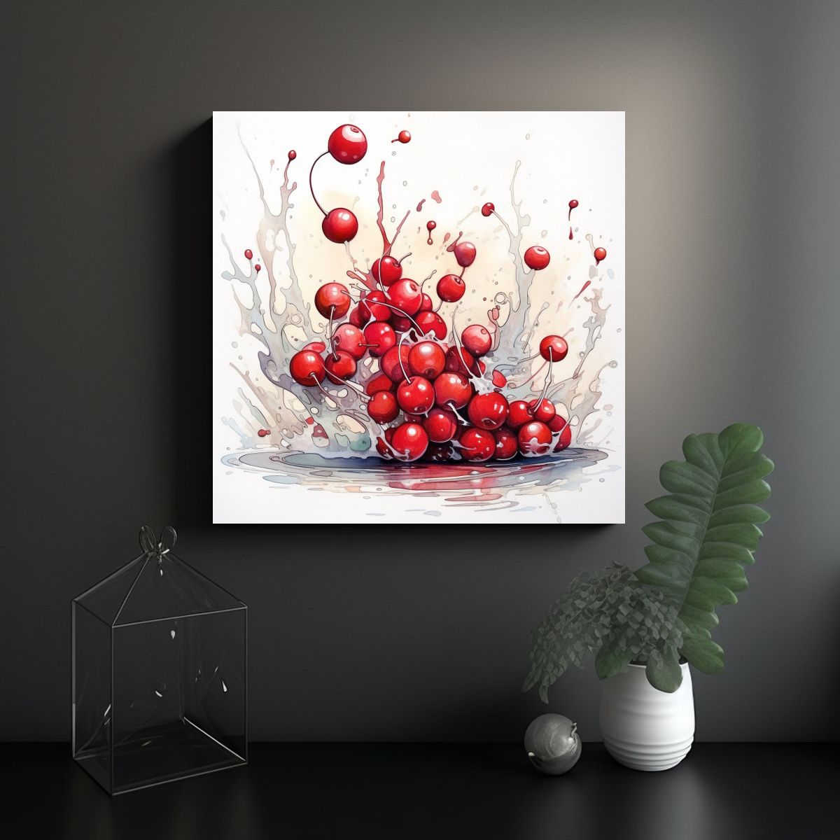 GENERICO - Cuadros Arte De Pared Movimiento Enigmatico Para 70x70 Cm