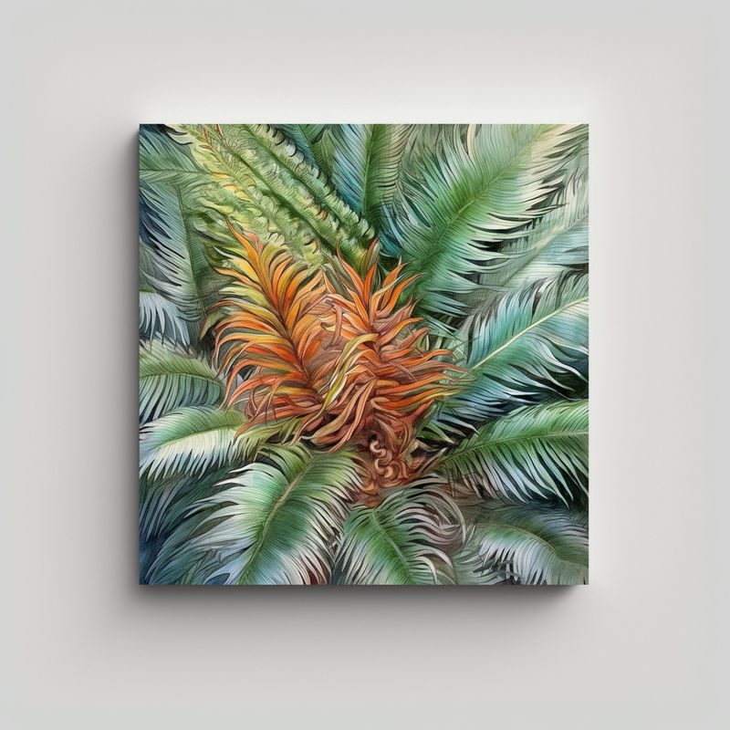 GENERICO - Bufanda De Seda Acuarela Varios Estilos Cuadro De 80x80 Cm
