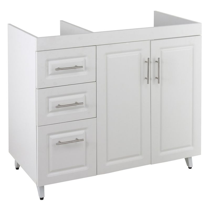 DOMSA - Mueble base para lavaplato Domsa PVC-PI-100 Blanco 100x90x47cm