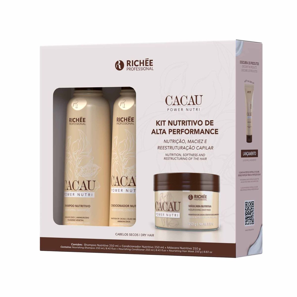 RICHEE PROFESSIONAL - Kit Cacau 250ml
