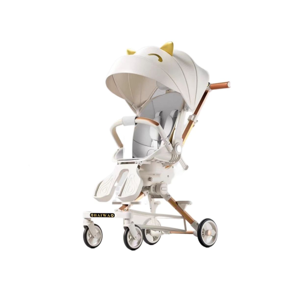 BABYLUNA - Coche Plegable Múltiples posiciones con Bandeja