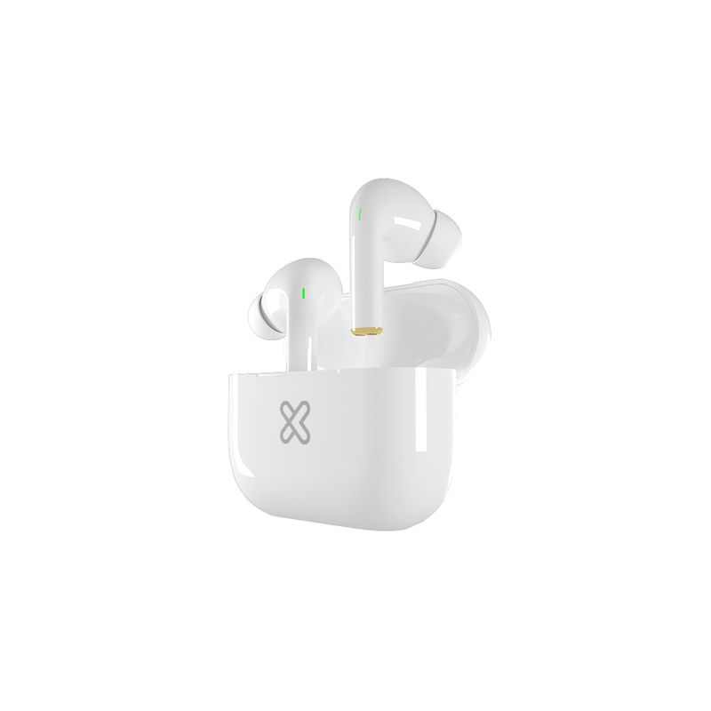 KLIP XTREME - Audifono Klip Xtreme Tunefibuds TWS IPX6 Blanco - Blanco
