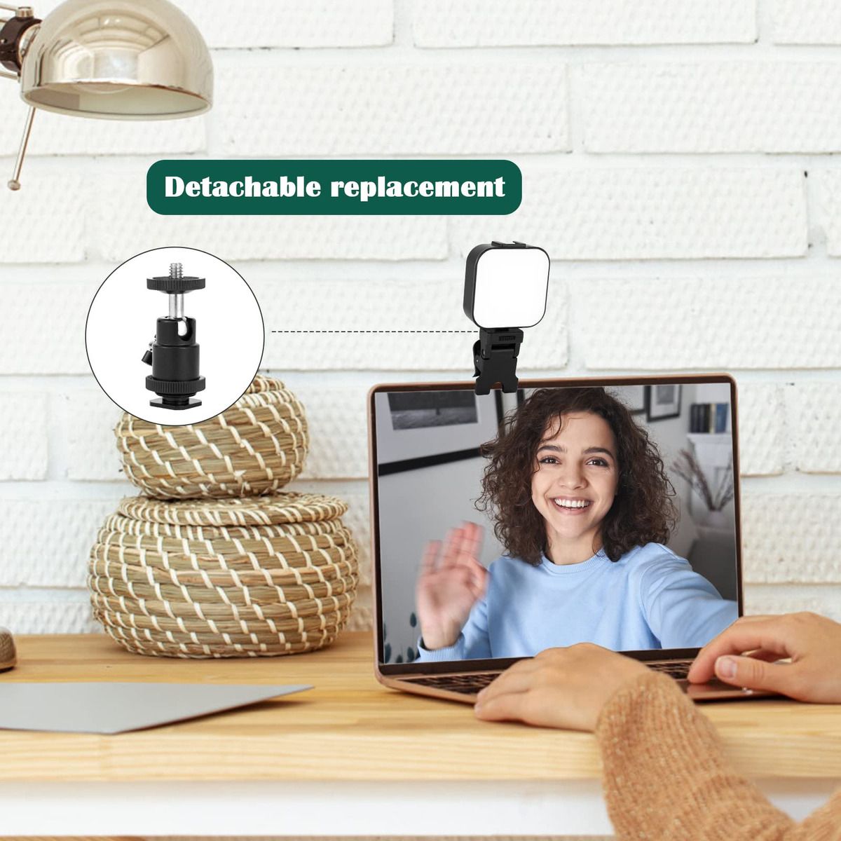 GENERICO - Panel Luz Led Fotográfico Portátil Para Selfies 64LED