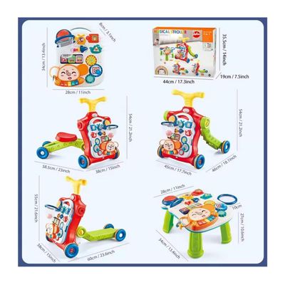 Imagen 2 del producto Caminadora Scooter Triciclo Mesa de Juegos Bebé Musical