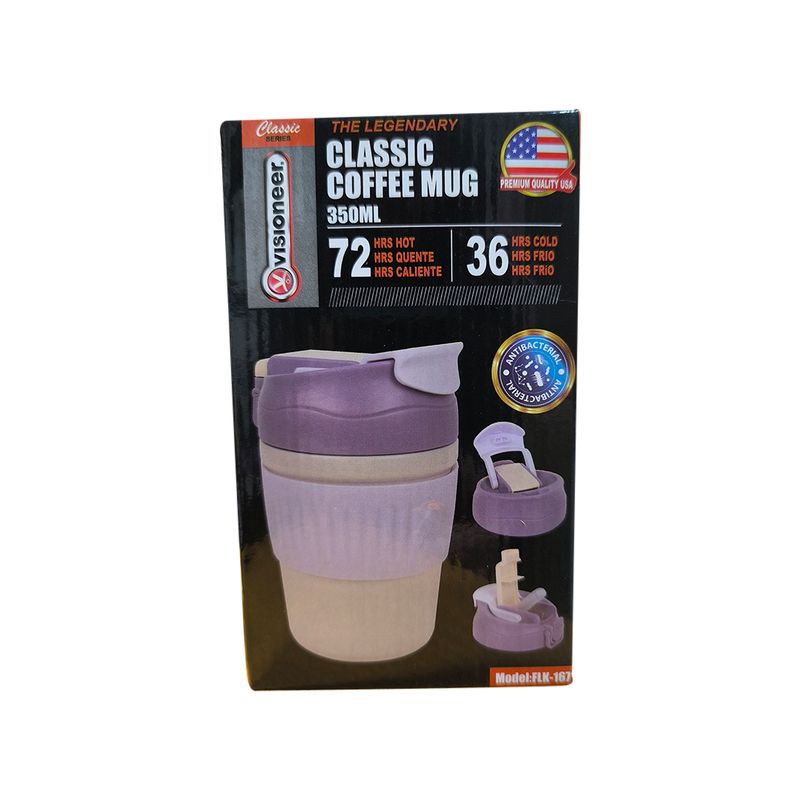 VISIONEER - VASO DE CAFE TERMICO 350ML HOMEMART