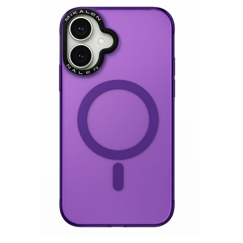 JOIGO - Carcasa Premium Fluor Magsafe Para iPhone 16 Lila