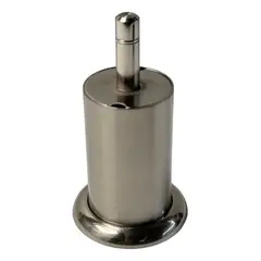 ROSEN - Pata Para Cama Metálica Satinada Vástago 1,2 Cm Espesor