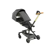 BABYLUNA - Coche Plegable Múltiples posiciones Ajuste 360 Negro